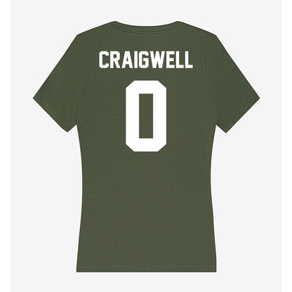 Portland State - NCAA Football : Justin Craigwell - Classic Shersey Women's V-Neck T-Shirt-1