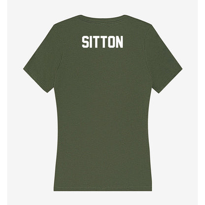 Portland State - NCAA Women's Soccer : Amelia Sitton - Classic Shersey Women's V-Neck T-Shirt-1