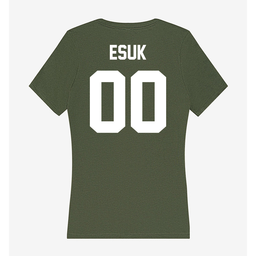 Portland State - NCAA Football : Alexander Esuk - Classic Shersey Women's V-Neck T-Shirt-1