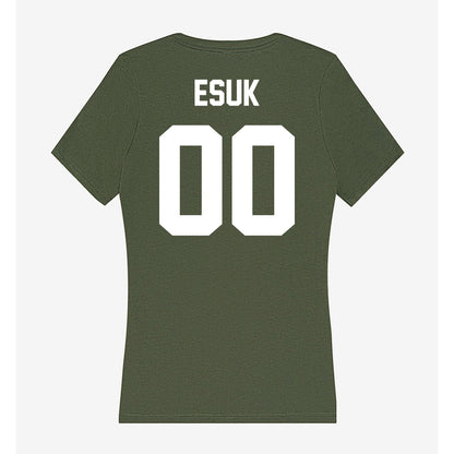 Portland State - NCAA Football : Alexander Esuk - Classic Shersey Women's V-Neck T-Shirt-1