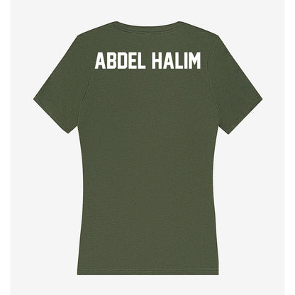 Portland State - NCAA Men's Track & Field : Norhan Abdel Halim - Classic Shersey Women's V-Neck T-Shirt-1