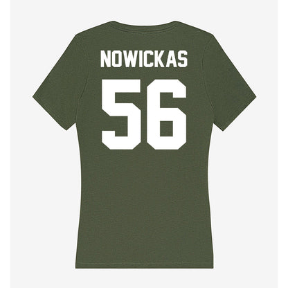 Portland State - NCAA Football : Jaylun Nowickas - Classic Shersey Women's V-Neck T-Shirt-1