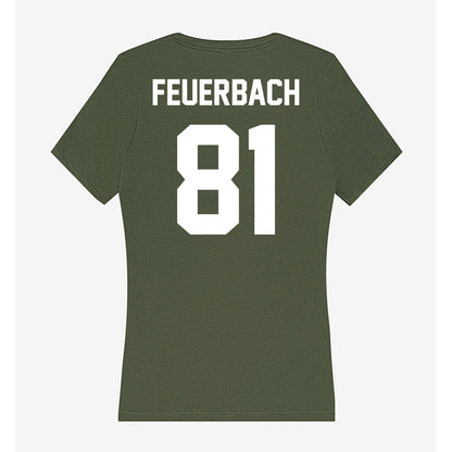 Portland State - NCAA Football : Josh Feuerbach - Classic Shersey Women's V-Neck T-Shirt-1