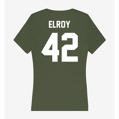 Portland State - NCAA Football : Caine Elroy - Classic Shersey Women's V-Neck T-Shirt-1