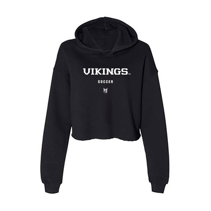 Portland State - NCAA Women's Soccer : Amelia Sitton - Classic Shersey Women's Crop Fleece Hoodie-0