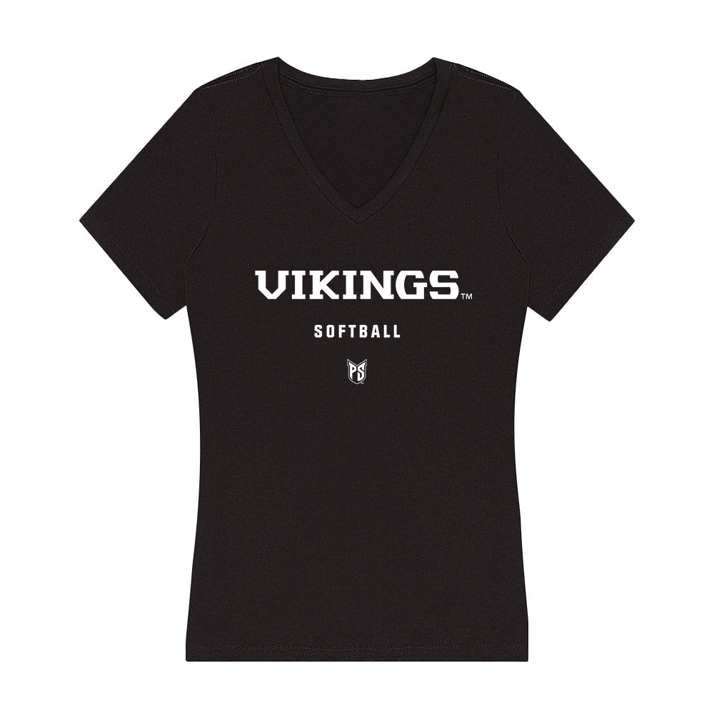 Portland State - NCAA Softball : Gracie Toney - Classic Shersey Women's V-Neck T-Shirt-0
