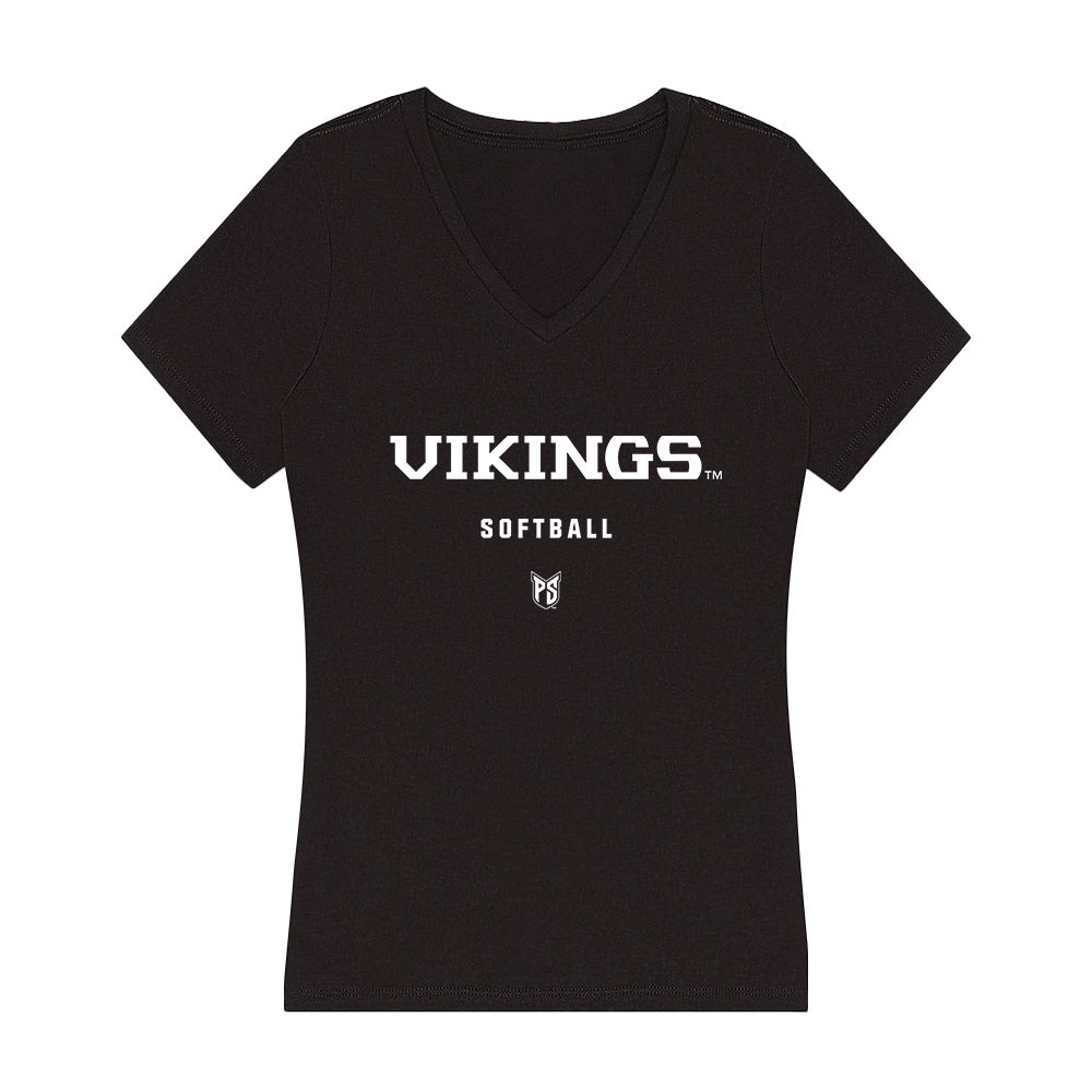  - NCAA Softball : Samiya Wright - Classic Shersey Women's V-Neck T-Shirt-0