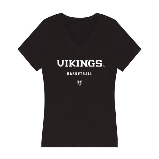 Portland State - NCAA Men's Basketball : Colt Ness - Classic Shersey Women's V-Neck T-Shirt-0