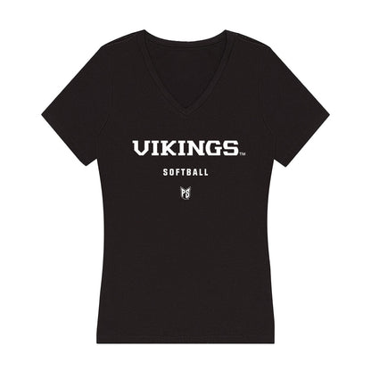 Portland State - NCAA Softball : Breanna Lutz - Classic Shersey Women's V-Neck T-Shirt-0