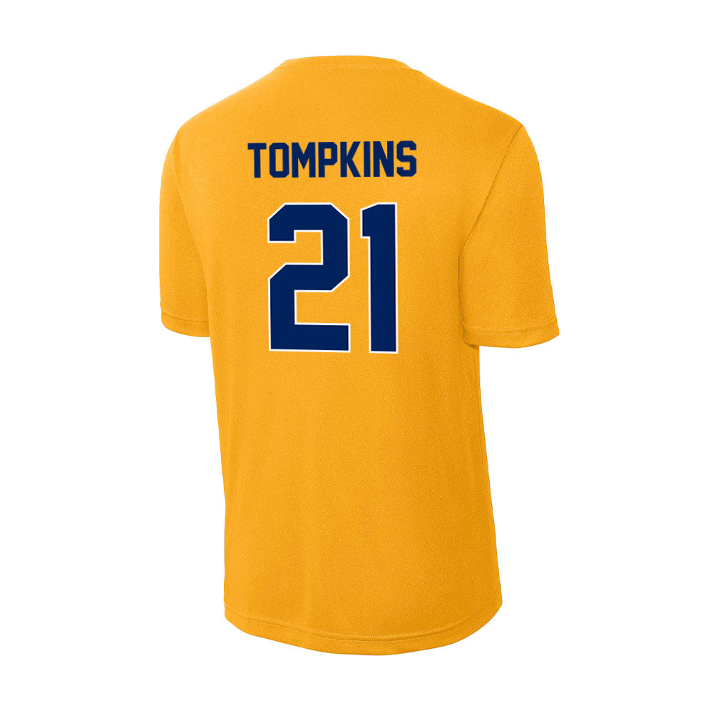 UW Eau Claire - NCAA Women's Soccer : Olivia Tompkins - Activewear T-Shirt-1