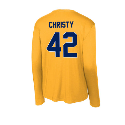 UW Eau Claire - NCAA Football : Carter Christy - Activewear Long Sleeve T-Shirt-1