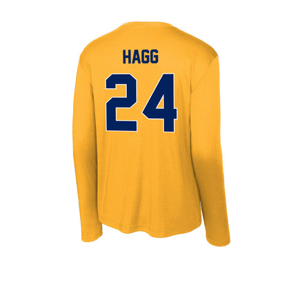 UW Eau Claire - NCAA Women's Volleyball : Lili Hagg - Activewear Long Sleeve T-Shirt-1