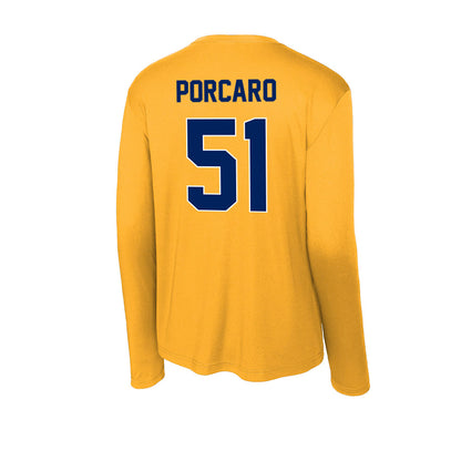 UW Eau Claire - NCAA Football : Frank Porcaro - Activewear Long Sleeve T-Shirt-1
