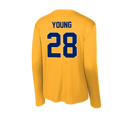  - NCAA Women's Lacrosse : Maddie Young - Activewear Long Sleeve T-Shirt-1