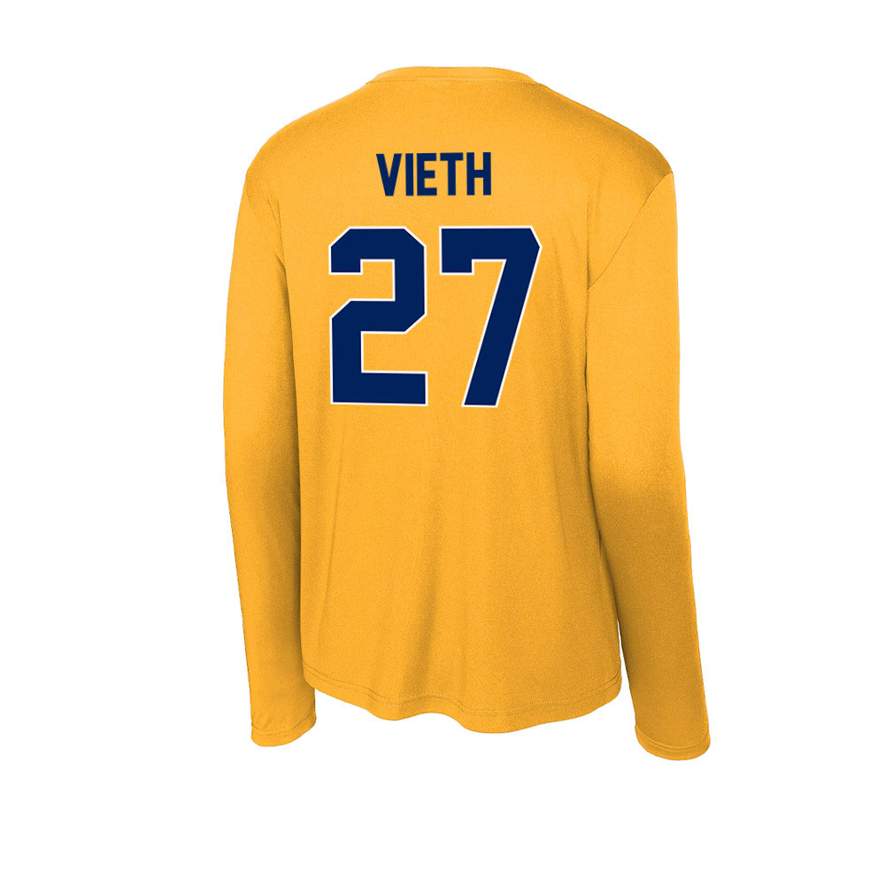 UW Eau Claire - NCAA Baseball : Carter Vieth - Activewear Long Sleeve T-Shirt-1