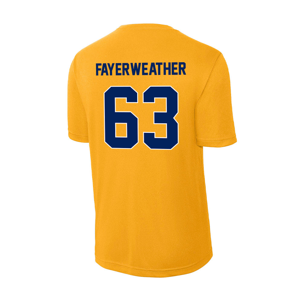 UW Eau Claire - NCAA Football : Blake Fayerweather - Activewear T-Shirt-1
