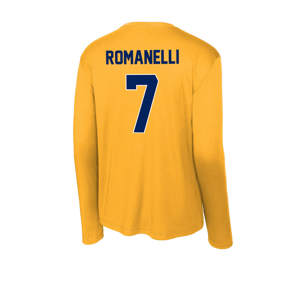  - NCAA Women's Lacrosse : Alexie Romanelli - Activewear Long Sleeve T-Shirt-1