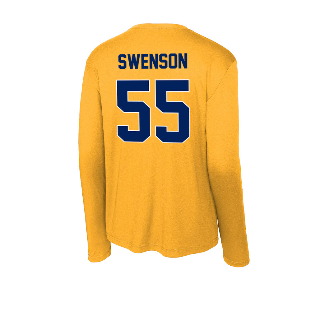UW Eau Claire - NCAA Football : Lucas Swenson - Activewear Long Sleeve T-Shirt-1