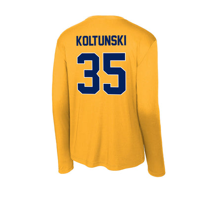 UW Eau Claire - NCAA Football : Tanner Koltunski - Activewear Long Sleeve T-Shirt-1