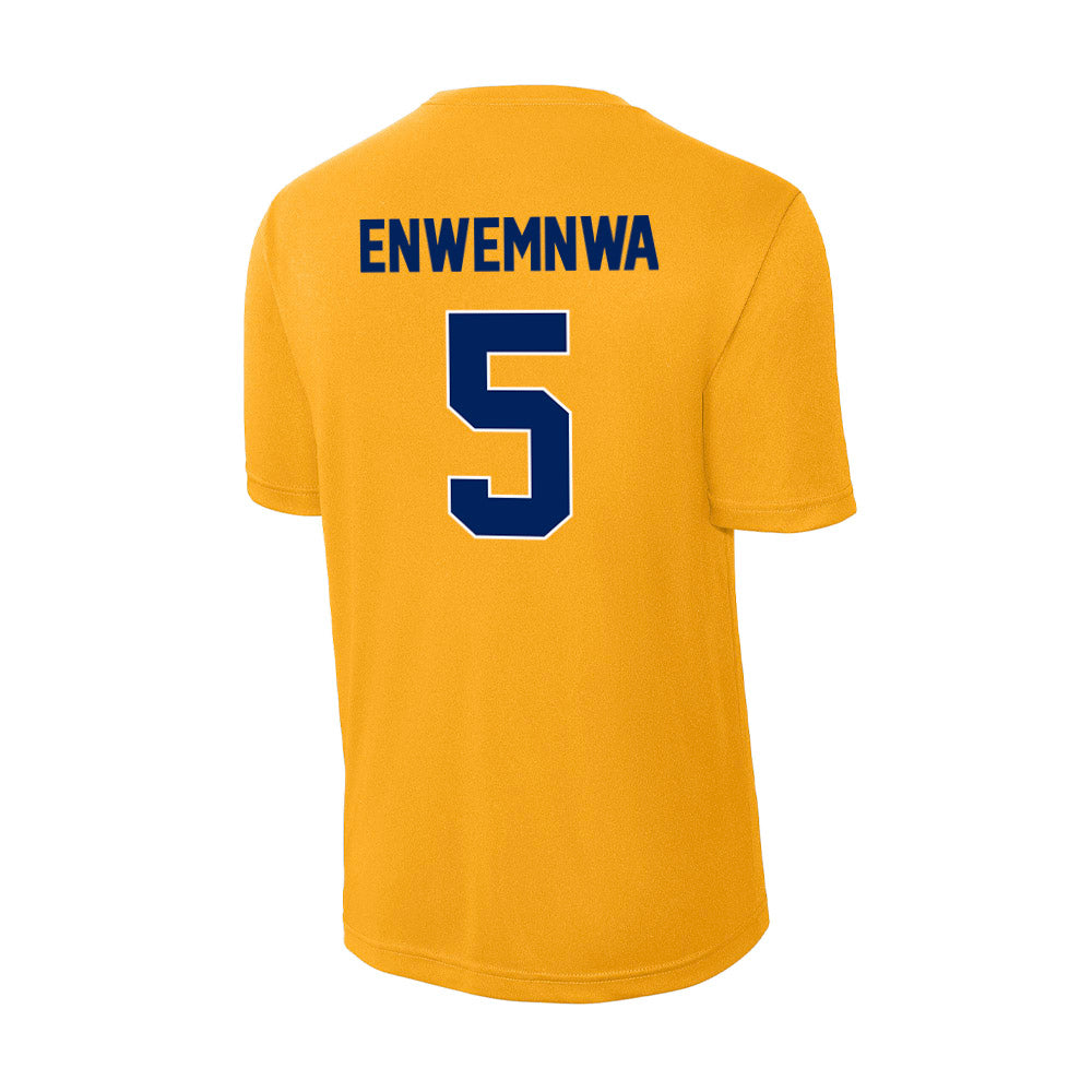UW Eau Claire - NCAA Men's Soccer : Oge Enwemnwa - Activewear T-Shirt-1