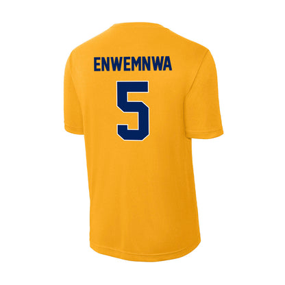 UW Eau Claire - NCAA Men's Soccer : Oge Enwemnwa - Activewear T-Shirt-1