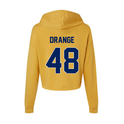 UW Eau Claire - NCAA Football : Jack Drange - Women's Crop Fleece Hoodie-1