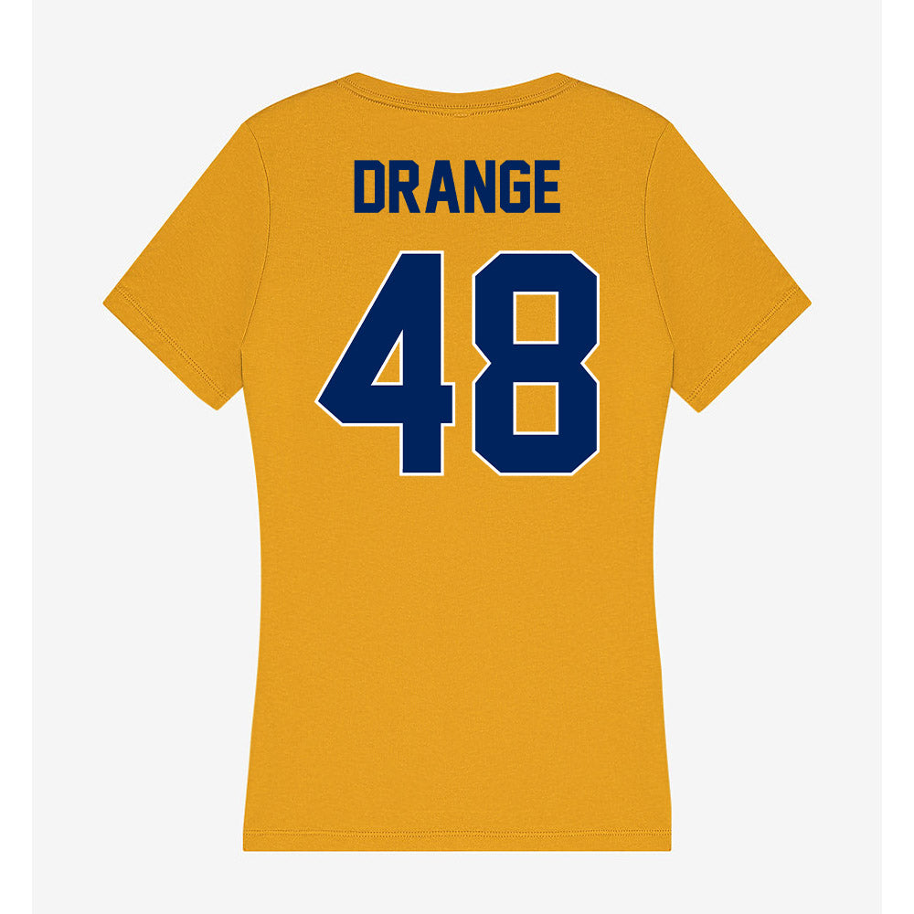 UW Eau Claire - NCAA Football : Jack Drange - Women's V-Neck T-Shirt-1