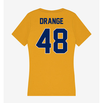 UW Eau Claire - NCAA Football : Jack Drange - Women's V-Neck T-Shirt-1
