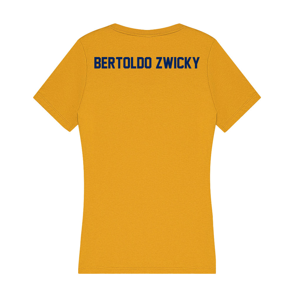 UW - Eau Claire - NCAA Wrestling : Tiago Bertoldo Zwicky - Women's V-Neck T-Shirt-1