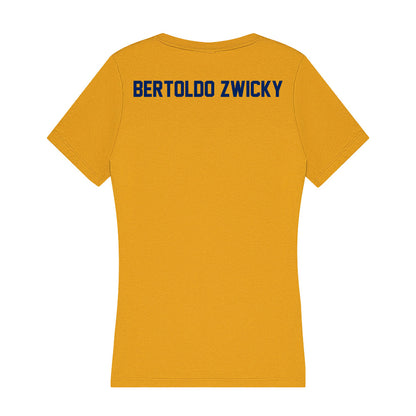 UW - Eau Claire - NCAA Wrestling : Tiago Bertoldo Zwicky - Women's V-Neck T-Shirt-1
