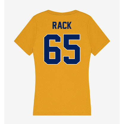 UW Eau Claire - NCAA Football : Alex Rack - Women's V-Neck T-Shirt-1
