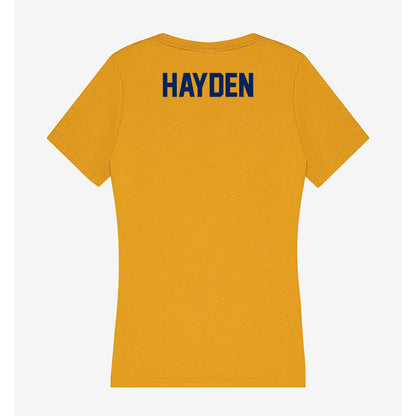 UW Eau Claire - NCAA Women's Golf : Riane Hayden - Women's V-Neck T-Shirt-1