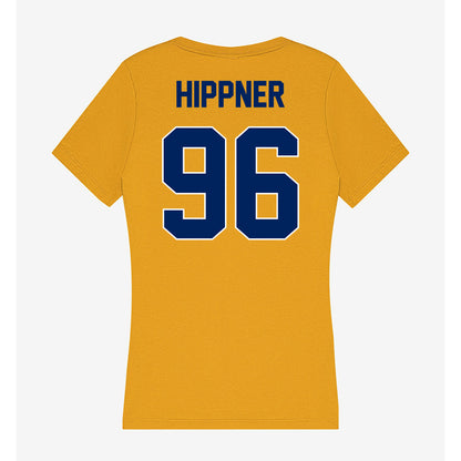 UW Eau Claire - NCAA Football : Kevin Hippner - Women's V-Neck T-Shirt-1
