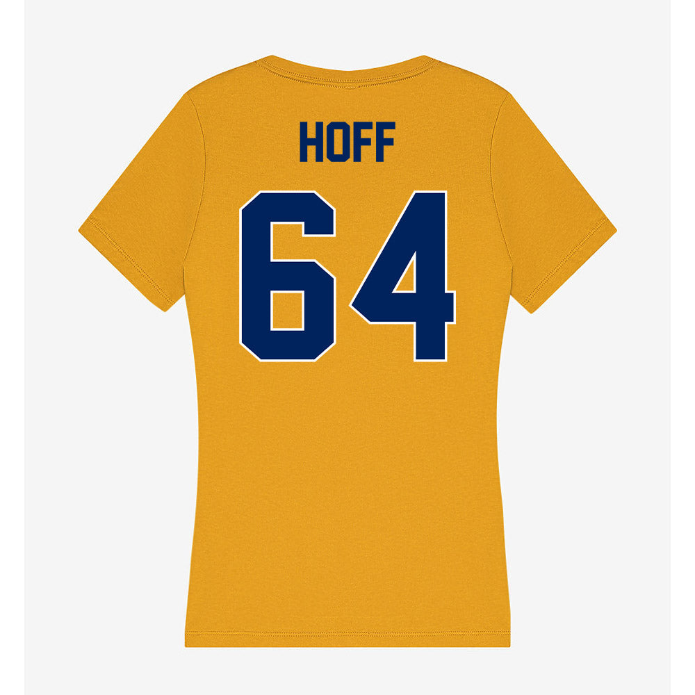 UW Eau Claire - NCAA Football : Matthew Hoff - Women's V-Neck T-Shirt-1