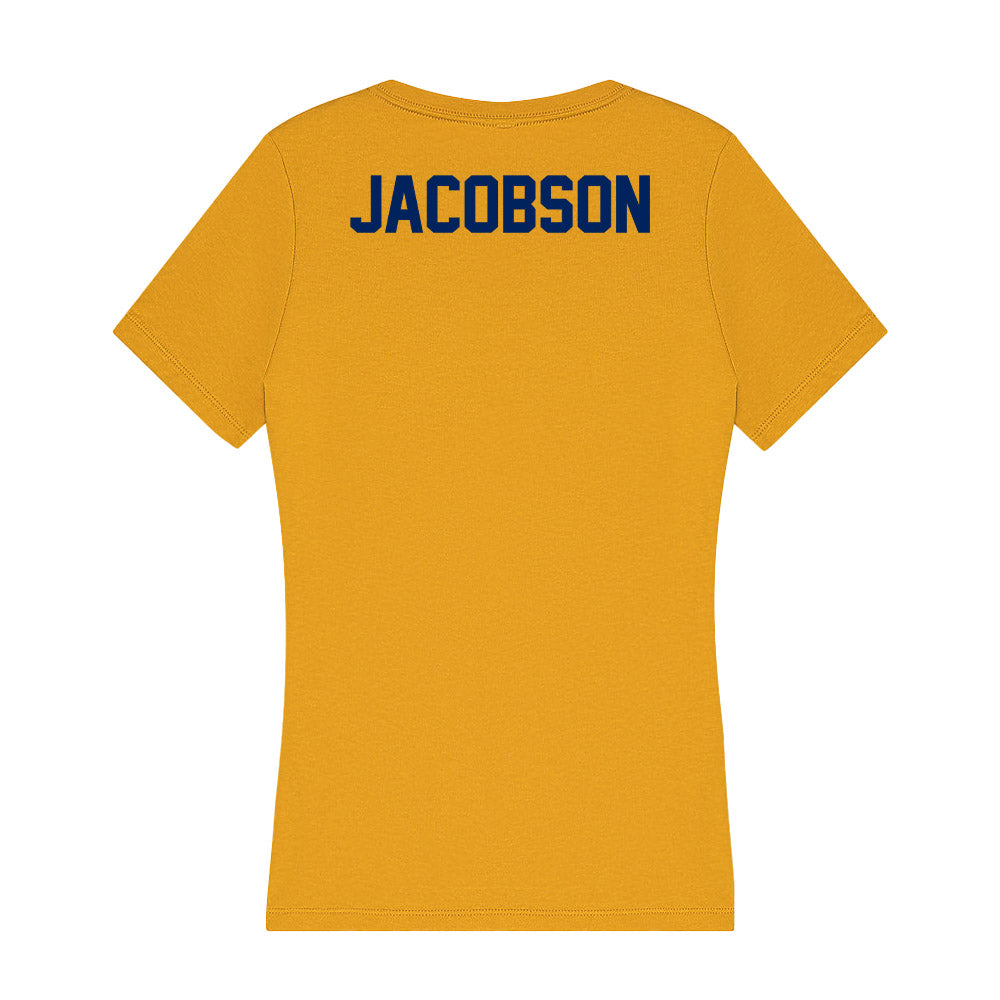 UW - Eau Claire - NCAA Women's Track & Field : Mayzee Jacobson - Women's V-Neck T-Shirt-1