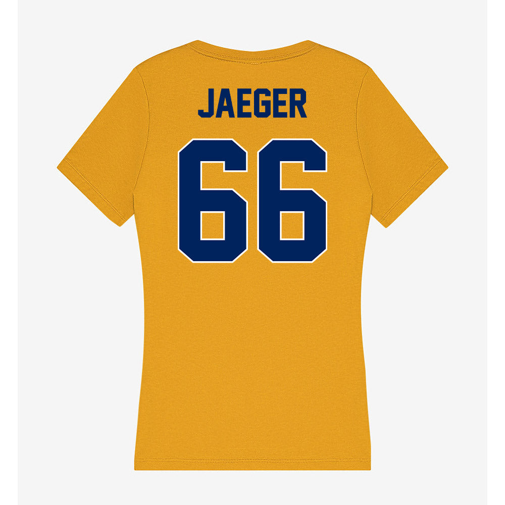 UW Eau Claire - NCAA Football : Weston Jaeger - Women's V-Neck T-Shirt-1