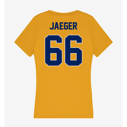UW Eau Claire - NCAA Football : Weston Jaeger - Women's V-Neck T-Shirt-1