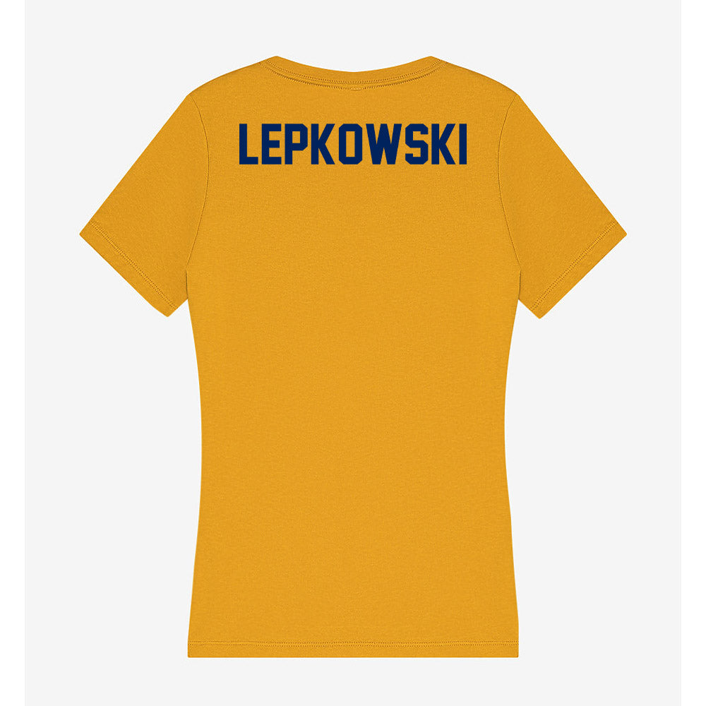 UW Eau Claire - NCAA Women's Track & Field : Graysen Lepkowski - Women's V-Neck T-Shirt-1