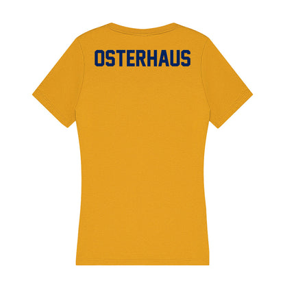 UW - Eau Claire - NCAA Men's Track & Field : Braxton Osterhaus - Women's V-Neck T-Shirt-1