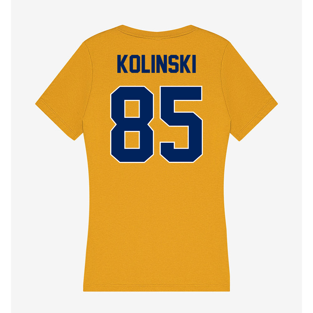 UW Eau Claire - NCAA Football : Jayce Kolinski - Women's V-Neck T-Shirt-1