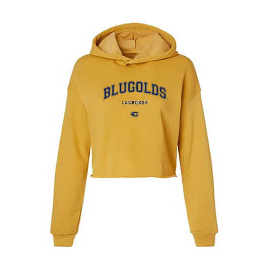  - NCAA Women's Lacrosse : Alexie Romanelli - Women's Crop Fleece Hoodie-0