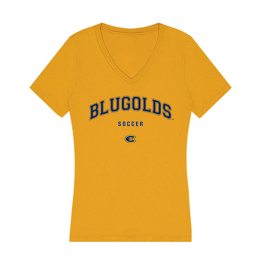 UW - Eau Claire - NCAA Men's Soccer : Jacob Sampson - Women's V-Neck T-Shirt-0