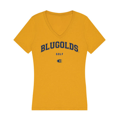 UW Eau Claire - NCAA Men's Golf : Nick Amtmann - Women's V-Neck T-Shirt-0