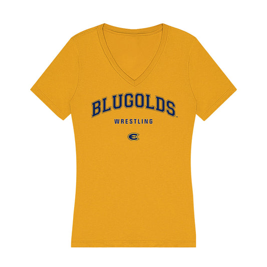 UW Eau Claire - NCAA Wrestling : Ian Pepple - Women's V-Neck T-Shirt-0