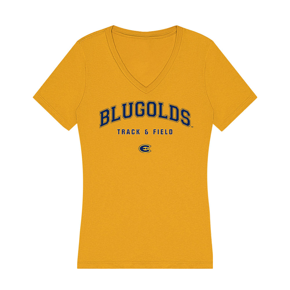 UW Eau Claire - NCAA Women's Track & Field : Graysen Lepkowski - Women's V-Neck T-Shirt-0
