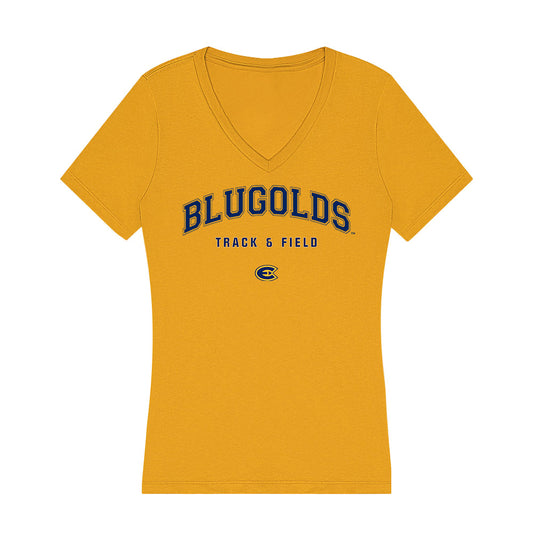 UW Eau Claire - NCAA Women's Track & Field : Graysen Lepkowski - Women's V-Neck T-Shirt-0