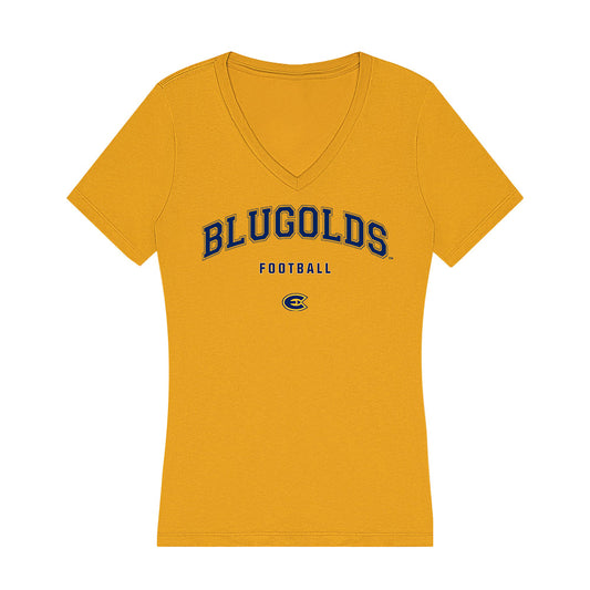 UW Eau Claire - NCAA Football : Aidan Drost - Women's V-Neck T-Shirt-0