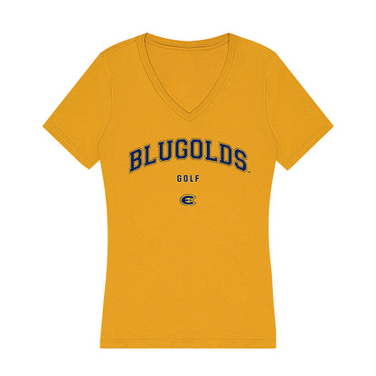 UW Eau Claire - NCAA Women's Golf : Lydia Jensen - Women's V-Neck T-Shirt-0