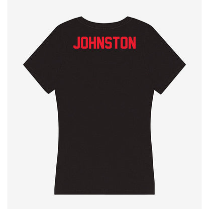 Southern Utah - NCAA Women's Track & Field : Mattie Johnston - Women's V-Neck T-Shirt-1