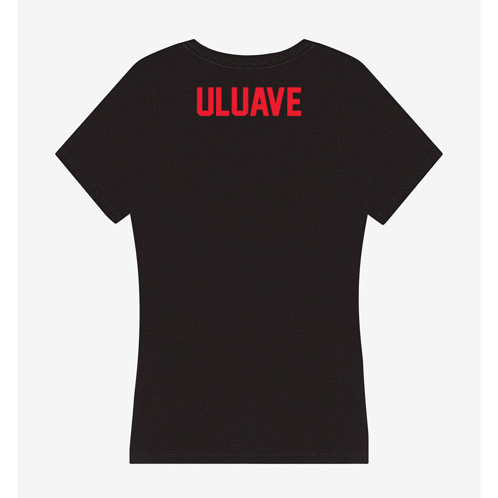 Southern Utah - NCAA Football : Siale Uluave - Women's V-Neck T-Shirt-1